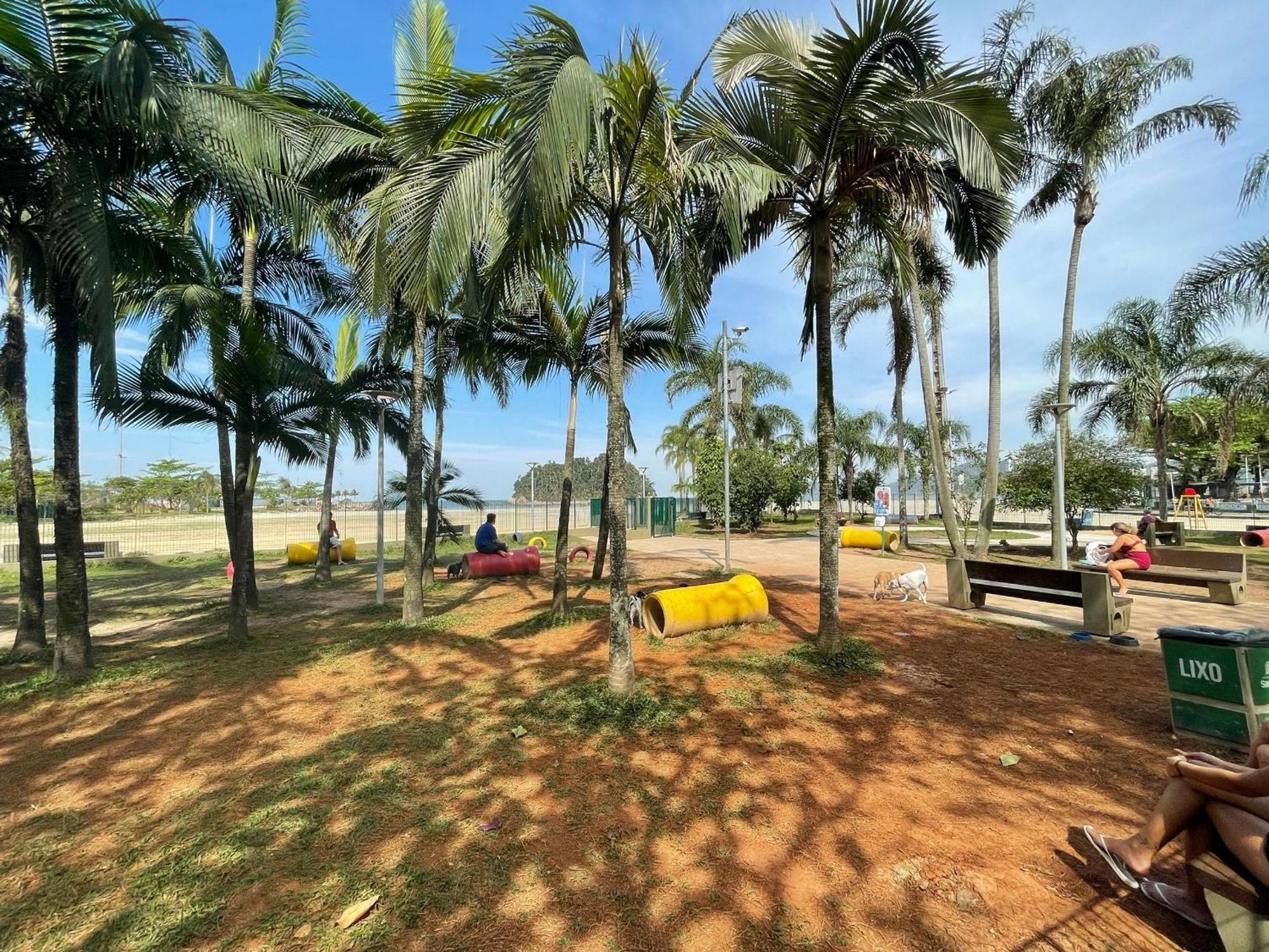 Ap Pe Na Areia Vista Parcial Mar Apartment Santos  Exterior photo